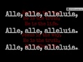 Alle, Alle, Alleluia- Fr. Richard Ho Lung, M.O.P.- Lyrics