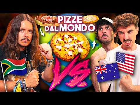 PIZZAS FROM AROUND THE WORLD! - Guess the country they're from! [ft. @safariumano]