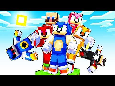 Can We SURVIVE On A Floating Island?! | Minecraft Sonic Skyblock | [1]