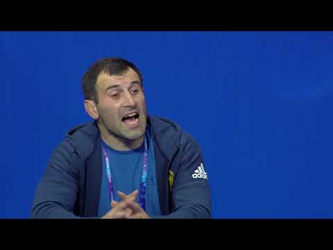 1/2 GR - 55 kg: N. TSURTSUMIA (GEO) v. E. AZIZLI (AZE)