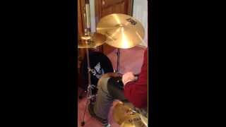 Video thumbnail for Sabian B8 Cymbal Set sound demo, 20" Rock Ride, 14" Hi-Hats, 16" and 14" Crash Cymbals, 8" Splash by DrPhilosopherDrummer Webster