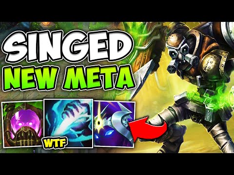 WHY JUNGLE SINGED IS BETTER IN SEASON 12 (NEW META IS HERE) - League of Legends