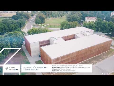 STAVBA ROKU 2019 - Cena Nadace ABF - Parkovací dům Jana Gayera v Hradci Králové