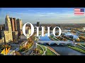 FLYING OVER OHIO 4K UHD Stunning Footage Scenic Relaxation Film With Calming Music