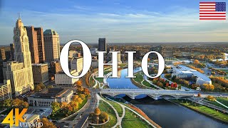FLYING OVER OHIO  4K UHD  • Stunning Footage, Scenic Relaxation Film with Calming Music
