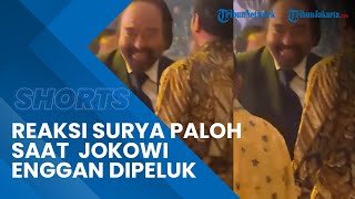 Viral Momen Jokowi Enggan Peluk Surya Paloh di HUT Golkar, Begini Respons Surya Paloh