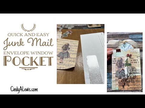 Quick and Easy Junk Mail Envelope Window Pocket