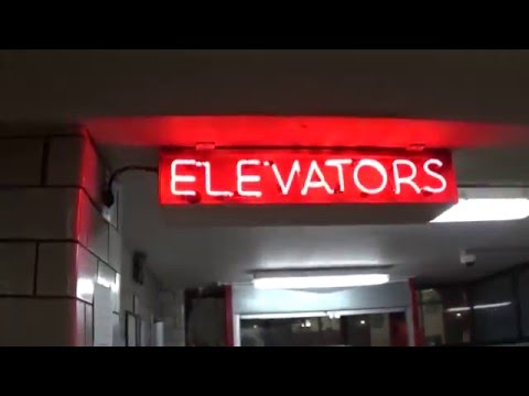 Vintage Westinghouse Elevator at Allies Parking Garage Pittsburgh, Pa w/DieselDucy