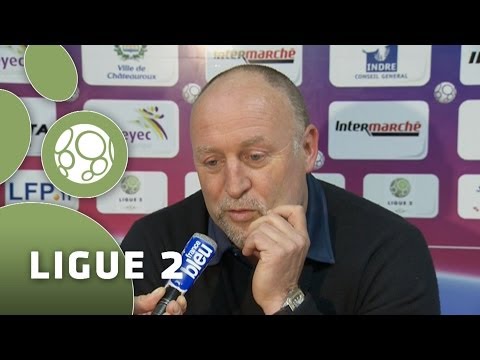 Conférence de presse Châteauroux - AC Arles Avignon (2-0) - 2013/2014