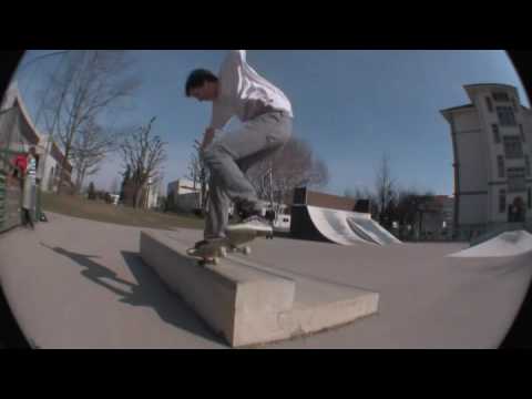Paul-Alexandre Goumaz at the local skatepark