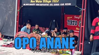 Download lagu Lagu OPO ANANE voc.Dista Jaranan NEW TIRTO LANGGENG || PANJAK Hiyat-Hiyut 1022 mp3