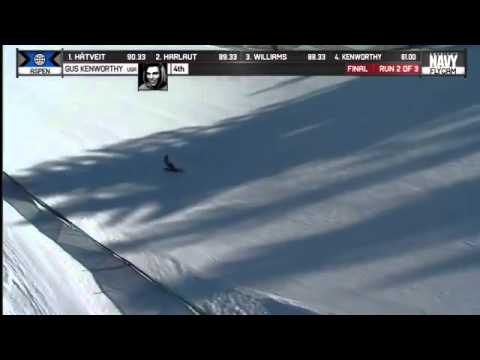 Gus Kenworthy lands triple in Slopestyle X Games Aspen 2014