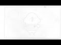 Hey Duggee The Paddling Pool Badge Sketch