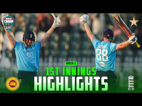1st Innings Highlights | Sri Lanka vs England | Match 3 | Pakistan ODI Tri-Series 2026 | PCB | MZS1K