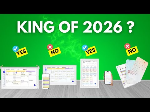 Top 5 Best Smart Digital Calendars 2026 | Touchscreen Family & Home Planners