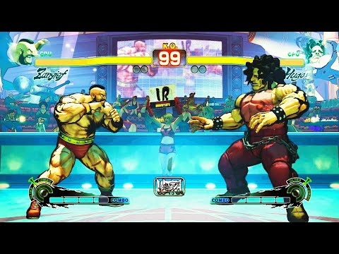 Zangief vs Hugo (Hardest) Ultra Street Fighter IV..