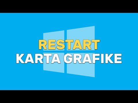 Ristartoni kartën grafike | Windows