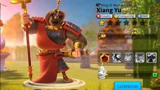 Rok262-VIP15 55M power - expertise : 12 legendary commanders - 37k Gems.