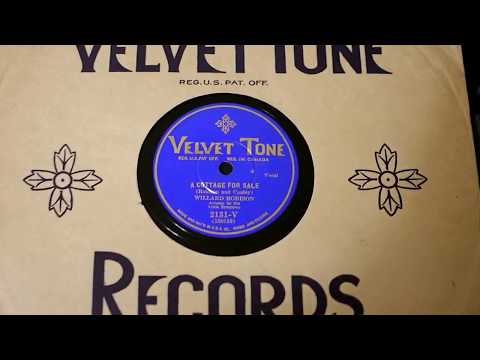 "A Cottage For Sale" - Willard Robison