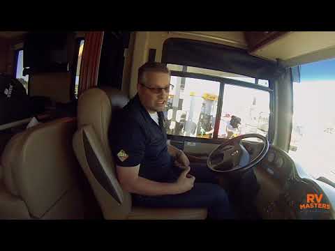 Getting gas (or diesel) at a gas station - RV TRAINING - NEW RV