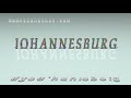 Johannesburg - pronunciation