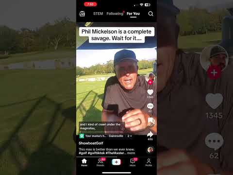 Phil Mickelson’s hilarious Master’s story