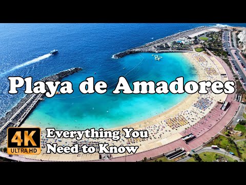 Playa de Amadores / Amadores Beach, Gran Canaria in 4K - Everything :-)