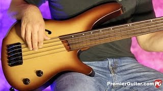 Video thumbnail for Review Demo - Ibanez SRH505F 5-String Fretless Bass by Premier Guitar