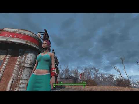 Fallout 4 Mod Review Doc's Quantum Girl Outfit (CBBE Curvy)