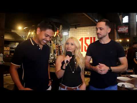 Yuri e Gustavo em entrevista no Casarão 154