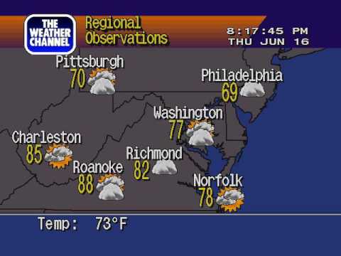 WS4000 Simulator 6/16/16 Severe Thunderstorm Line