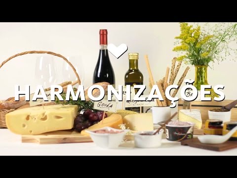 Harmonização - Queijos e vinhos