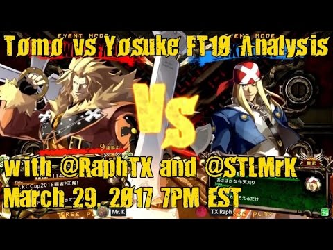 GGXrdR Analysis - Tomo (LE) vs Yosuke (AX) FT10