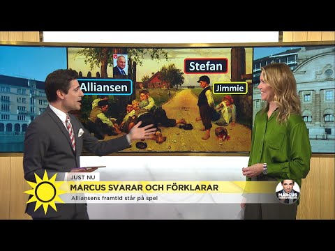 Marcus svarar och förklarar - alliansträta för hela slanten - Nyhetsmorgon (TV4)