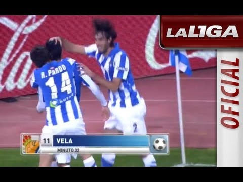 La Liga | Real Sociedad - Rayo Vallecano (4-0) | 19-11-2012 | J12 | Resumen