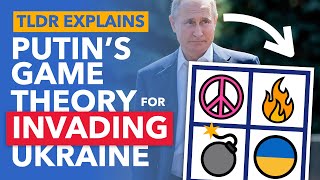 How Game Theory Explains Putin&#39;s Aggression: Why Russia Might Invade Ukraine - TLDR News