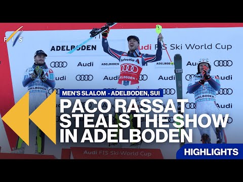 The Attacking Croissant Wins Over The Vikings in Adelboden | Highilghts | FIS Alpine