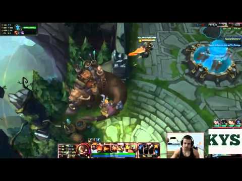 Tyler1 runs it down mid