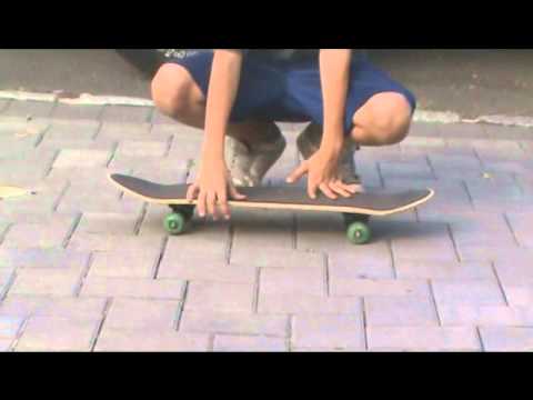 How to do a Caveman on a Skateboard