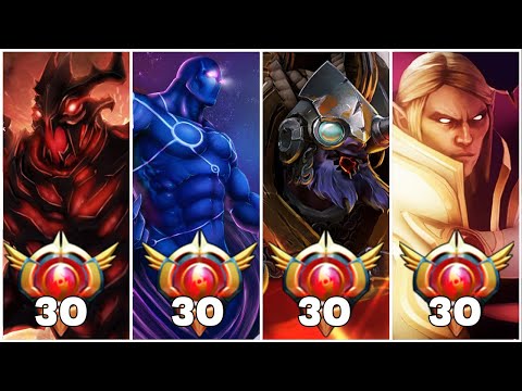 LVL 30 GRANDMASTER TIER TOP RANK IMMORTAL PLAYERS in Dota 2 - Ep. 17