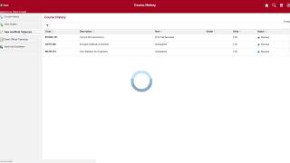 myWSU - View Your Unofficial Transcript