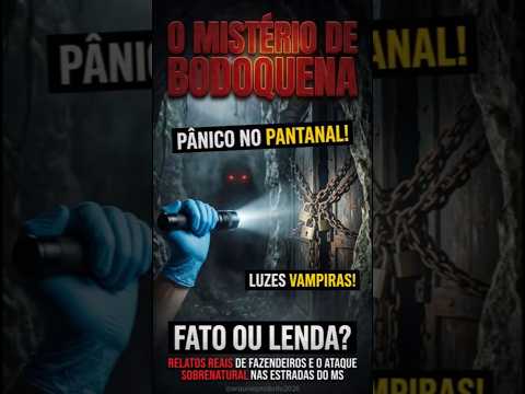 O Pânico em Bodoquena  #terrorymisterio #misteriosdobrasil #casosreais