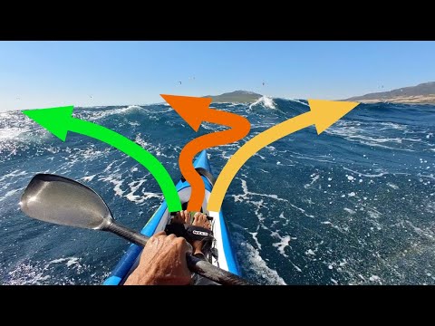 Searching for the most efficient downwind line