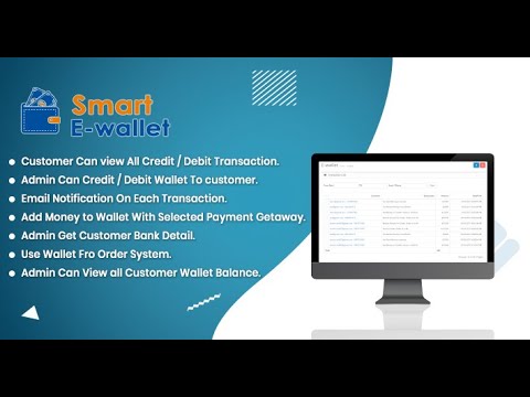 Smart E-wallet for Opencart Store | Wallet for Opencart | Wallet payment gatewat for Opencart