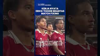 Kerja Nyata Erick Thohir Berantas Match Fixing di Sepakbola Indonesia, Beri Asuransi Kesehatan Wasit
