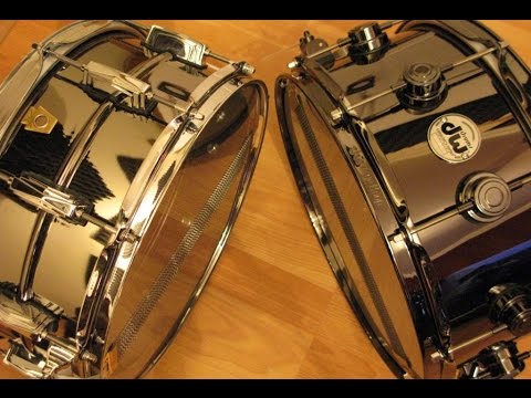 Ludwig Black Beauty vs. DW Collector's Nickel over brass (blind test)