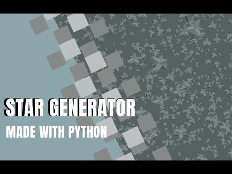 Maya Python Star Generator