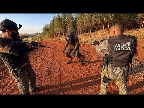 THERE IS A WEREWOLF IN THIS FOREST WE FOUND PROOF OF THIS CREATURE'S RESISTANCE