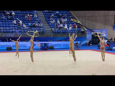 Russian national group - 3 hoops 2*2 clubs AA EChe 2021