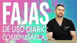 ¿Cuánto tiempo se puede usar una faja de uso diario